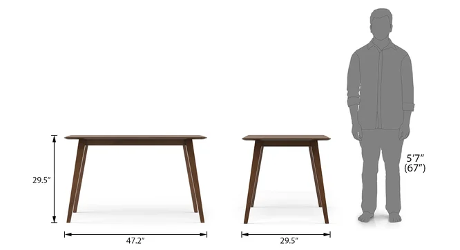 diner 4 Seater Dining Table Set
