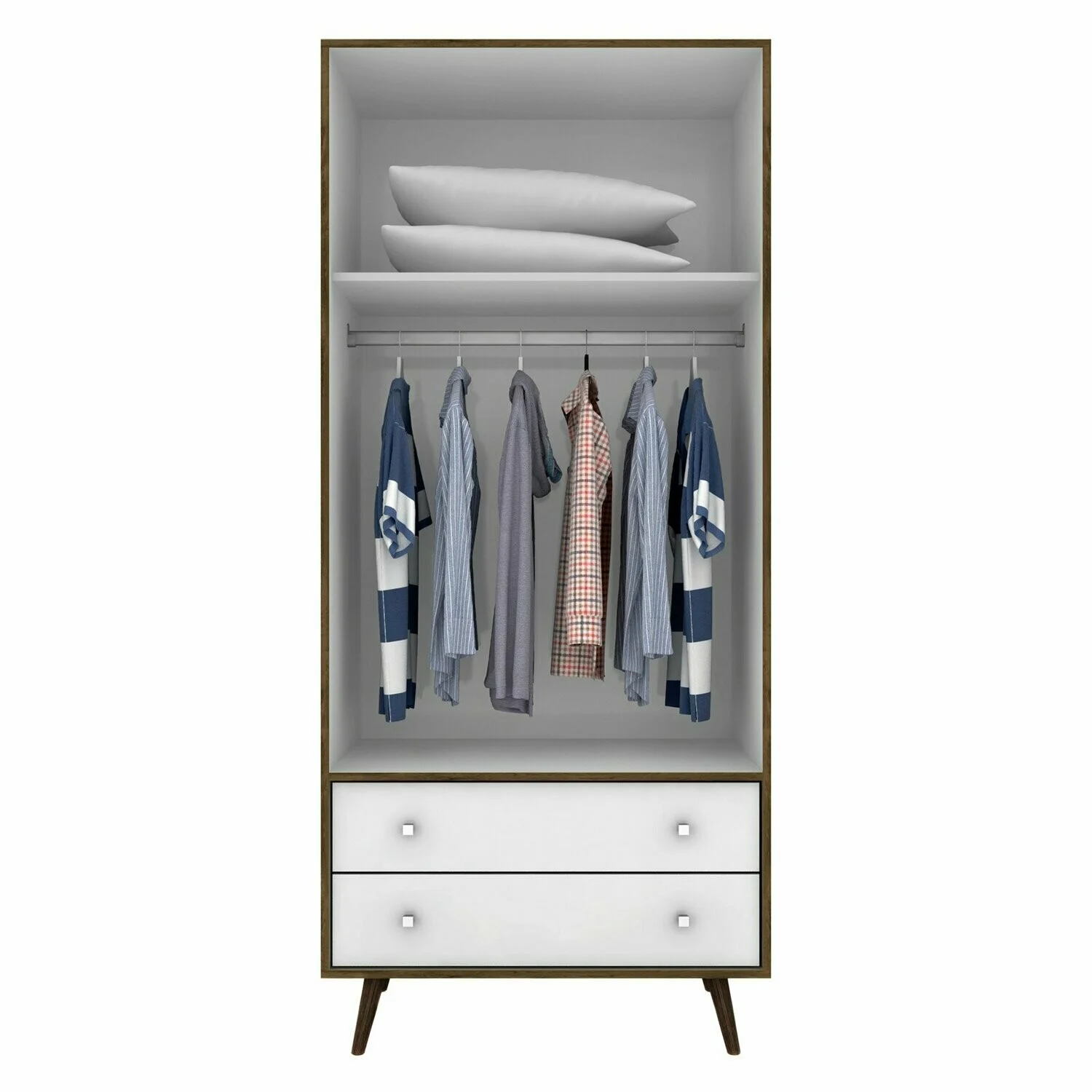 Wooden Wardrobe W001