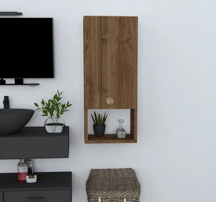 Essential Bathroom cupboard WC