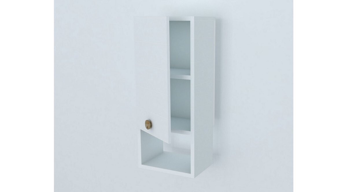 Essential Bathroom cupboard WC