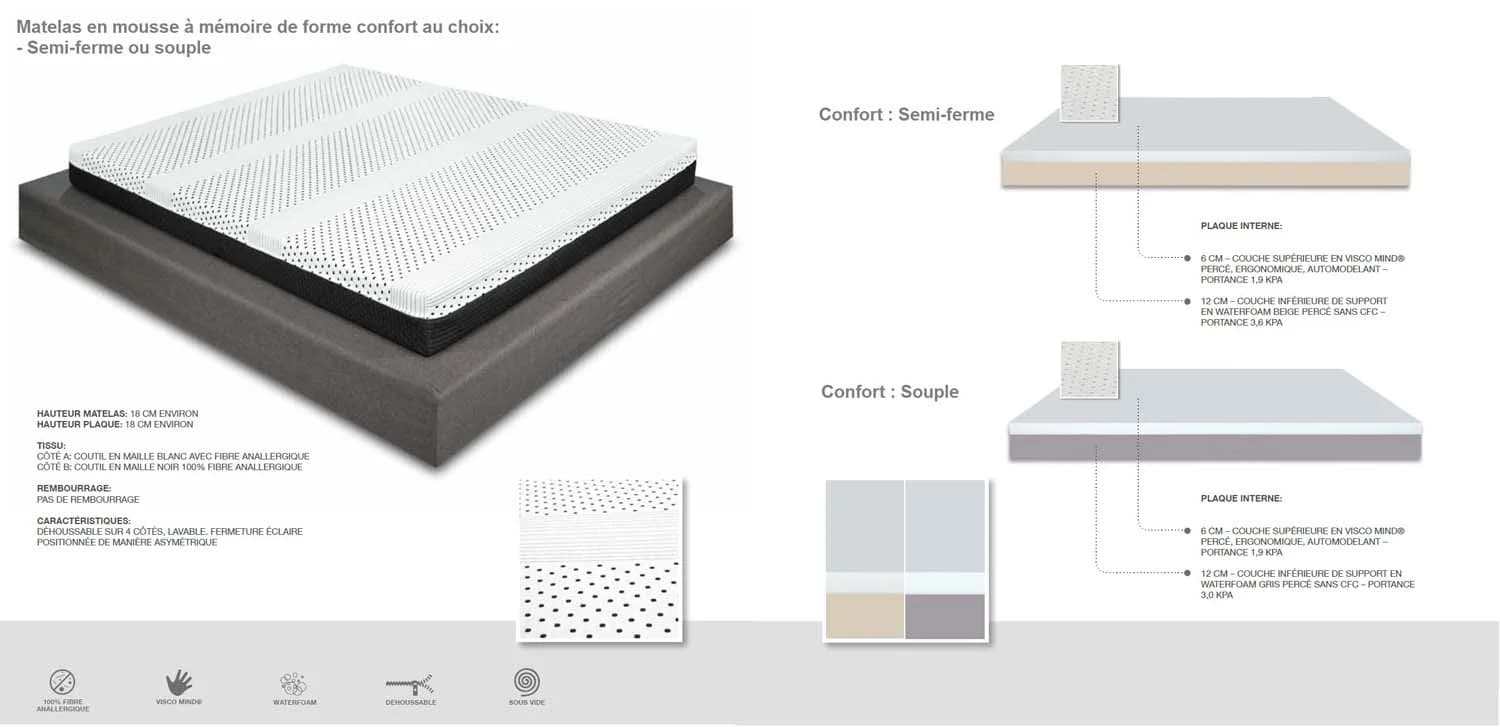 bed with bookcase