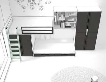 teen bunk bed