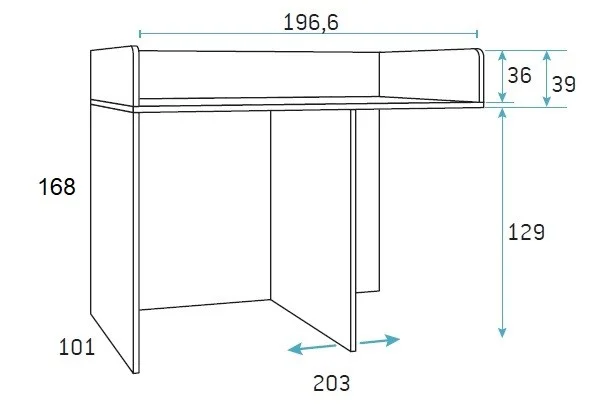 teen bunk bed