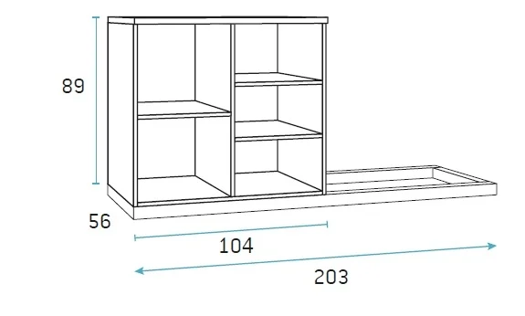 teen bunk bed