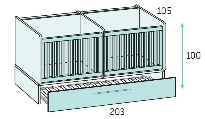 double bed  GLICERIO