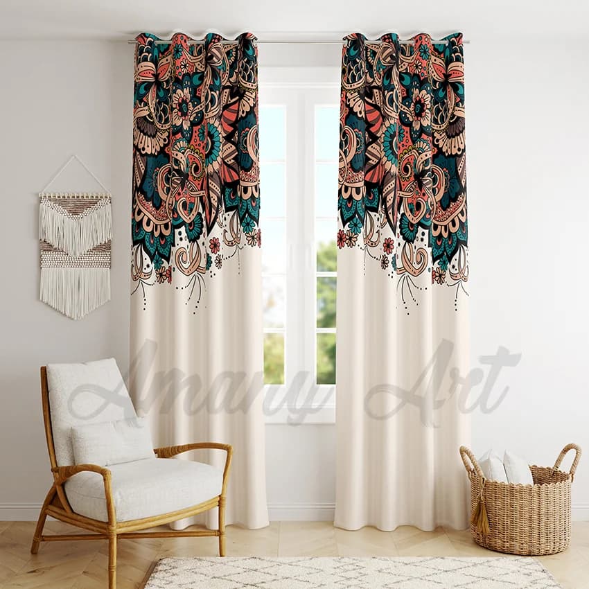 Wooded Curtain