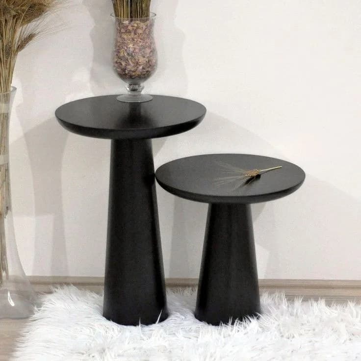 Black mini table