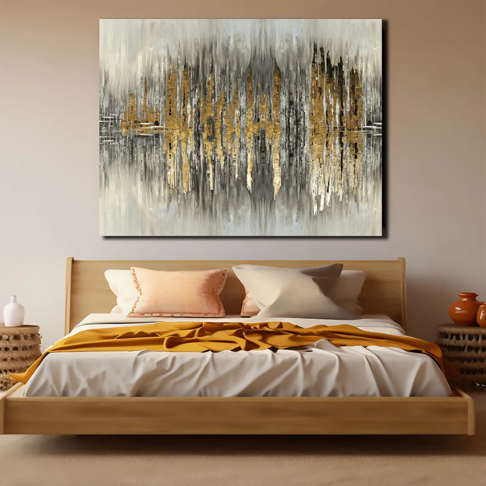 Decorative Golden Portrait
