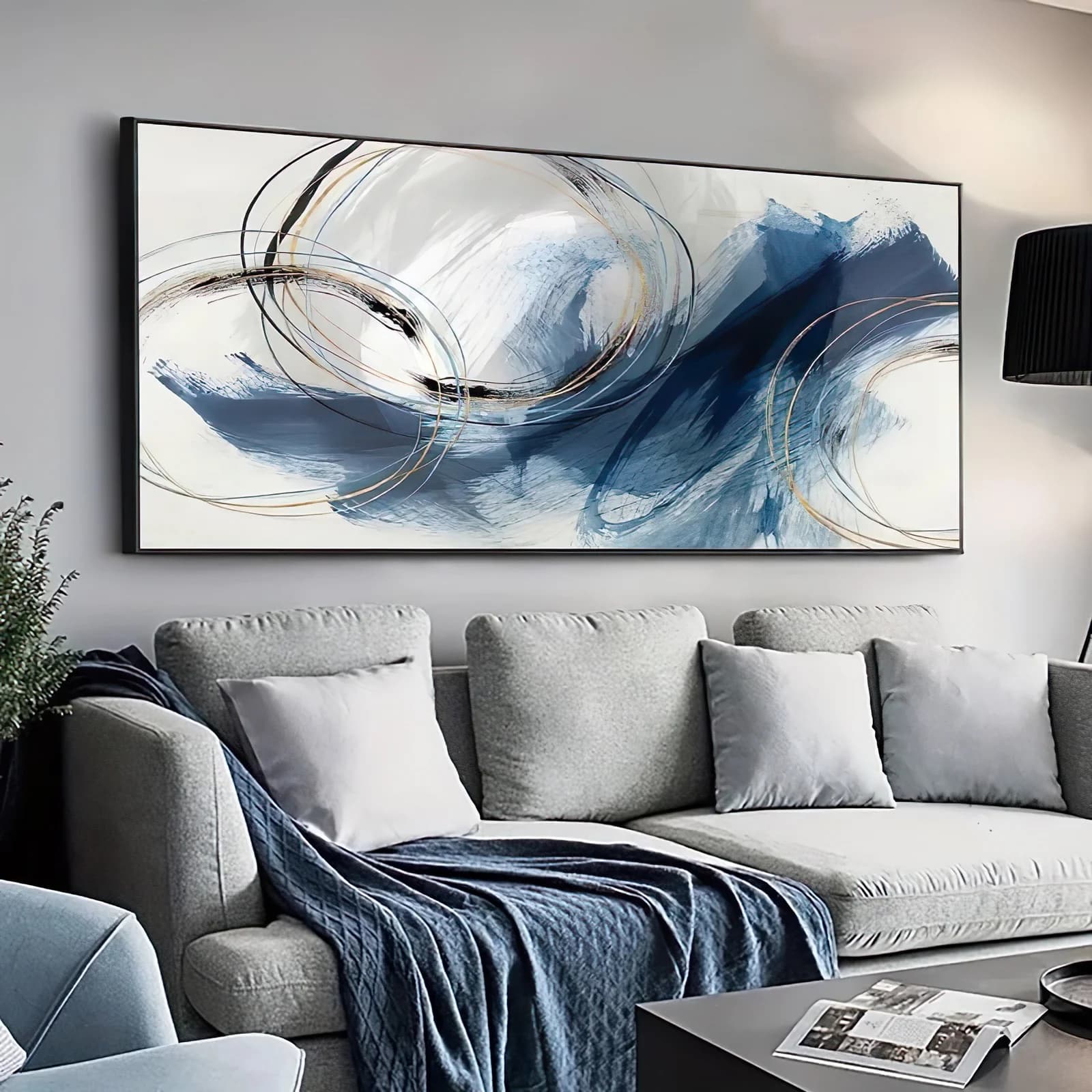 A Painting With Ocean Colors