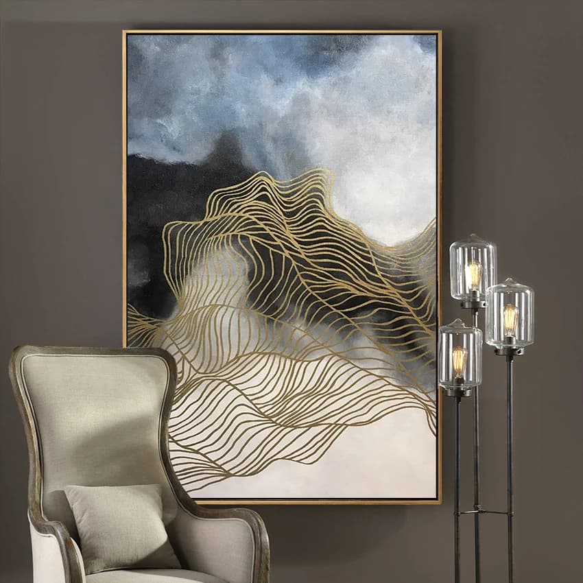 A Painting With Unique Design