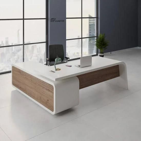 White & Wooden Desk