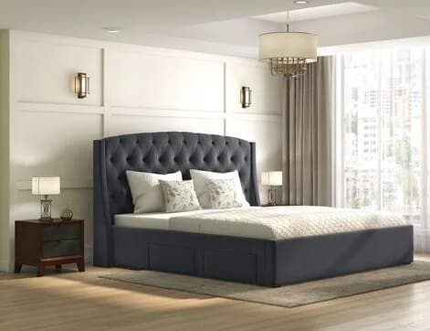 Storage Bed Grey