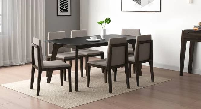 Galaxy Granite Top – 6 Seater Dining Table Set