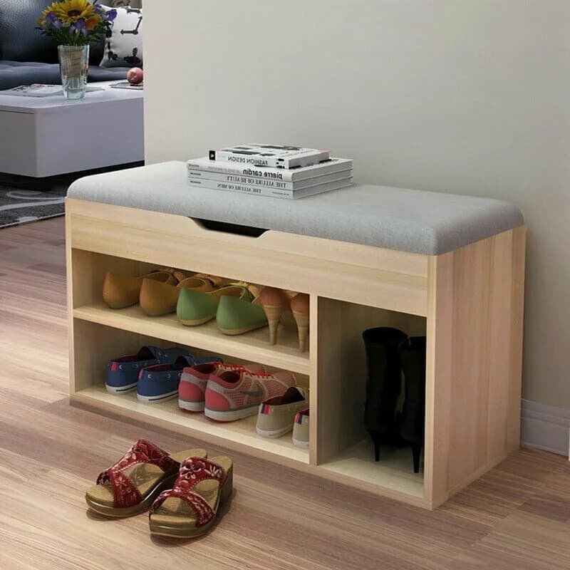 7 Pair Shoe Storage Bench