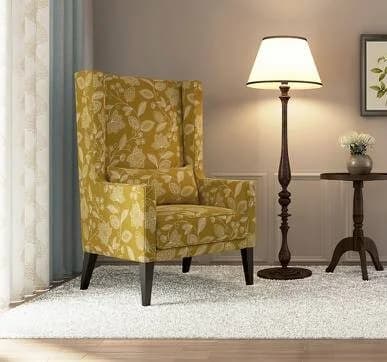 Wing Chair Olive 2
