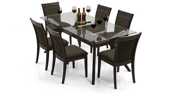 olid Wood 6 Seater Dining Table