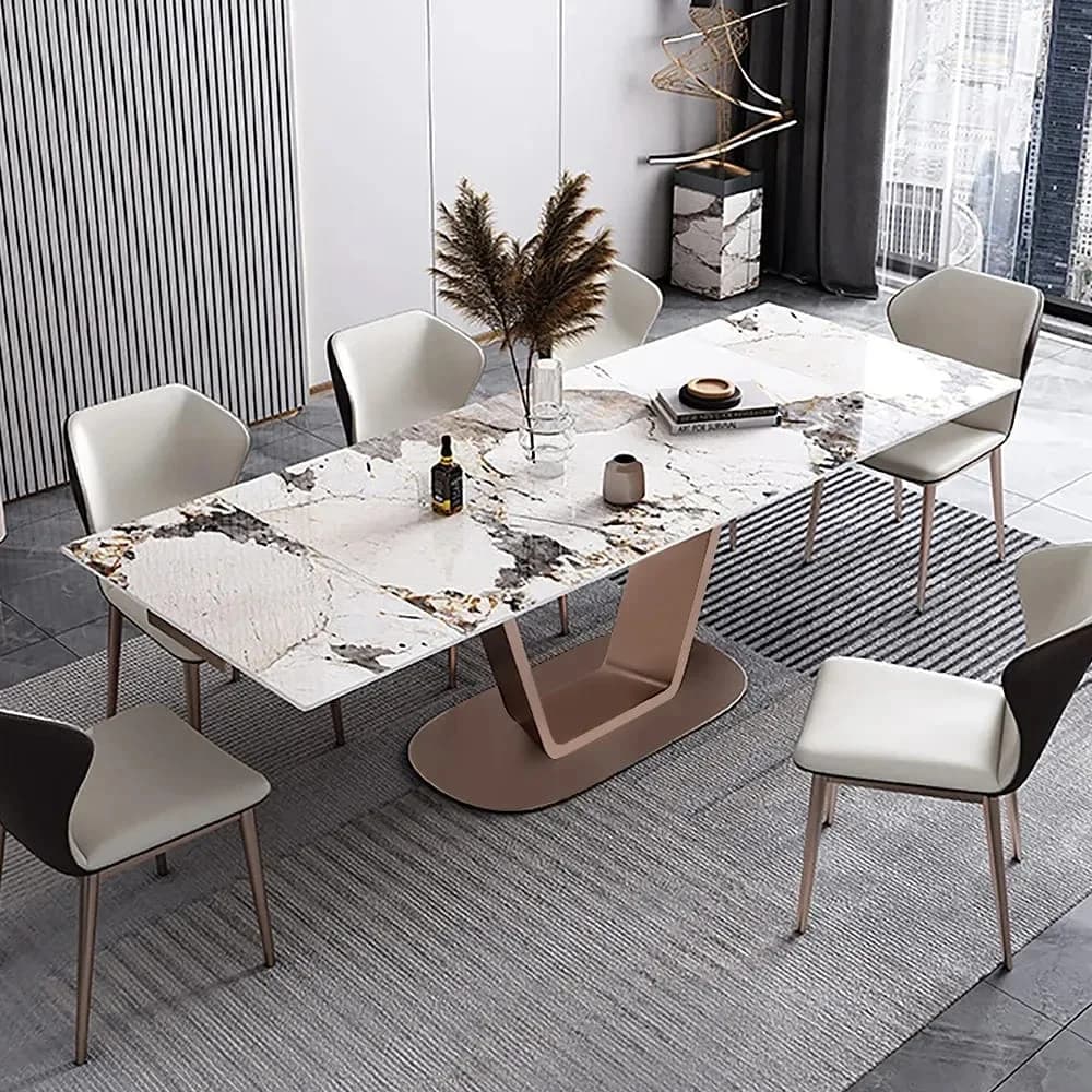 Rectangle Extendable Dining Table