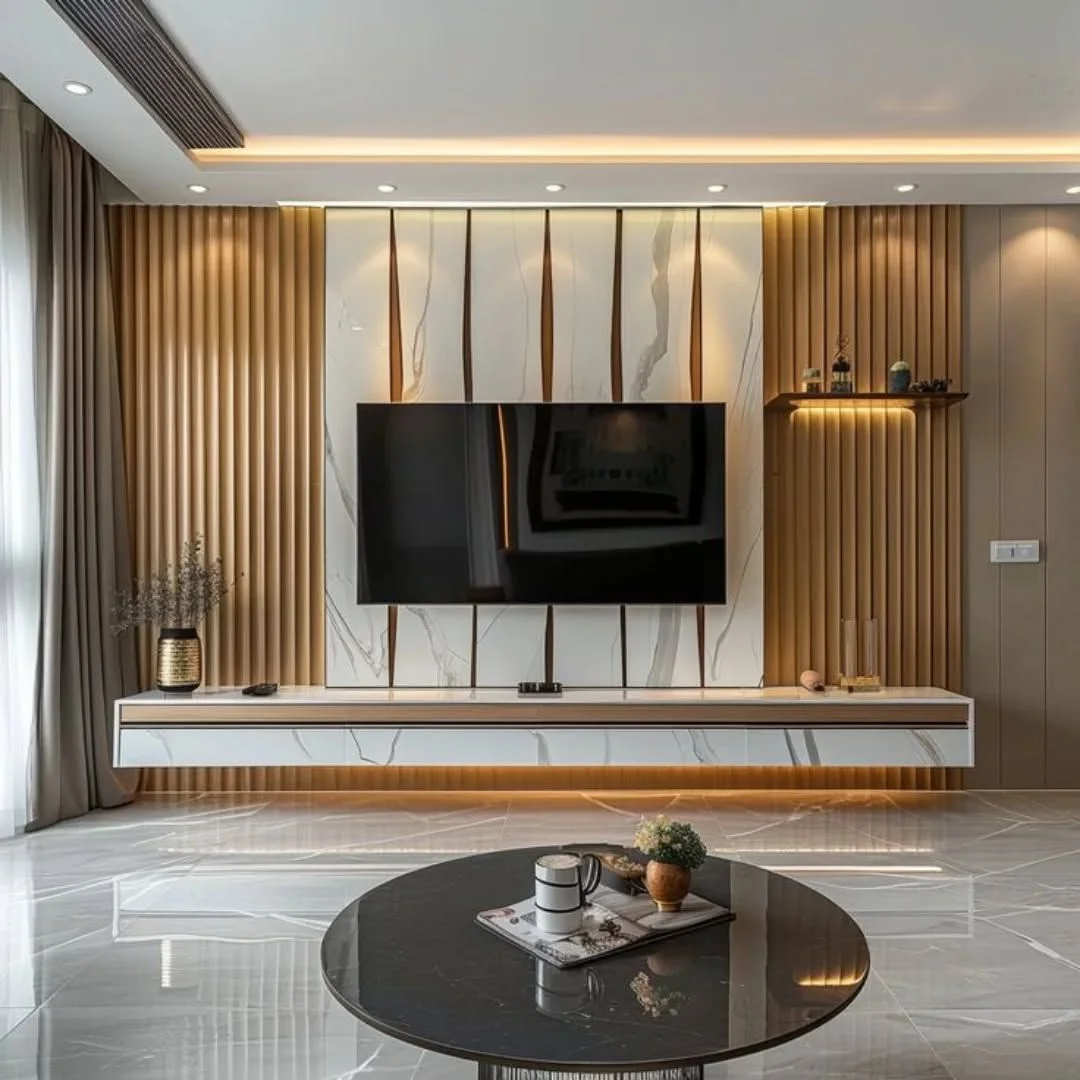 Marble TV Panel