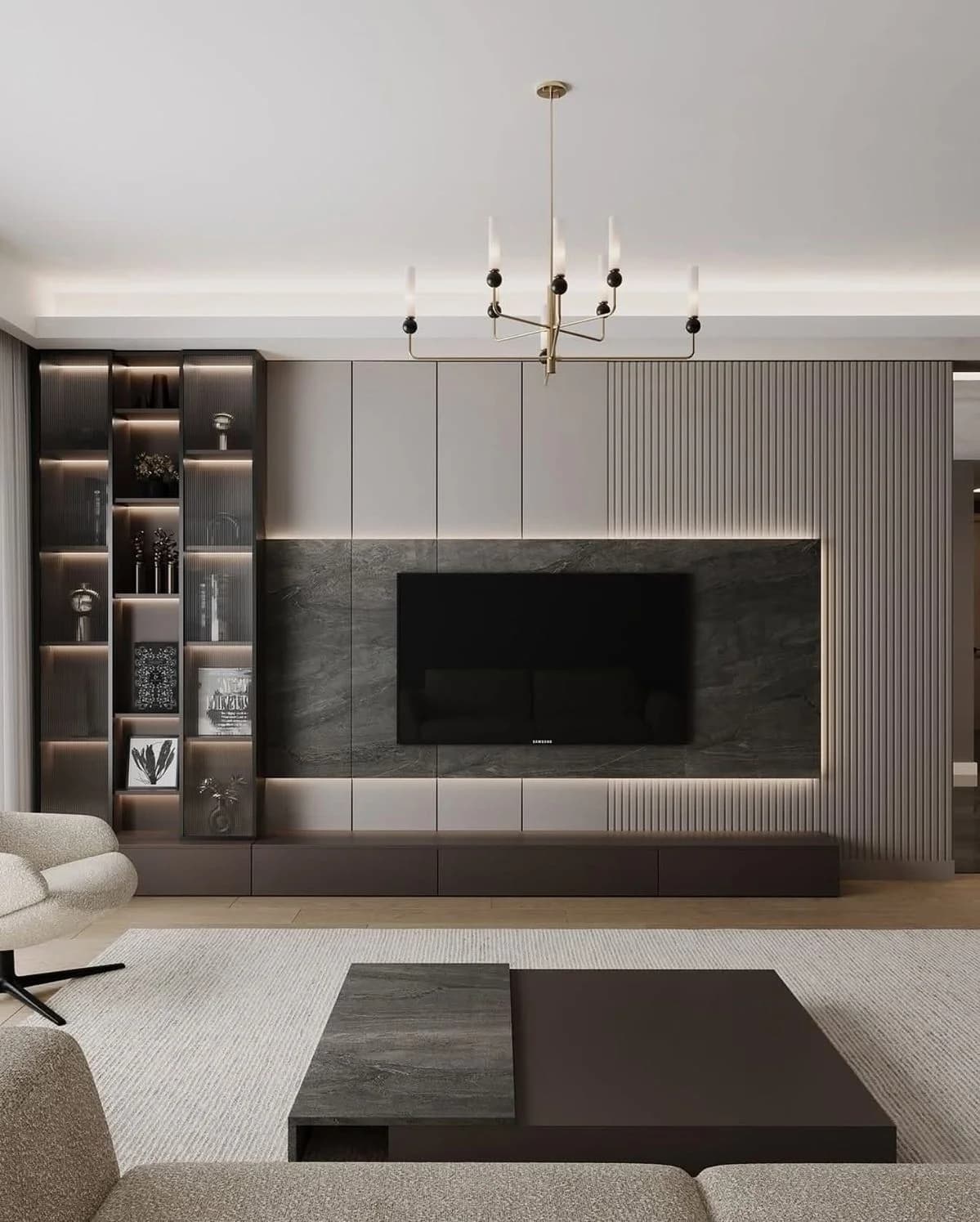 Built-in TV Cabinet