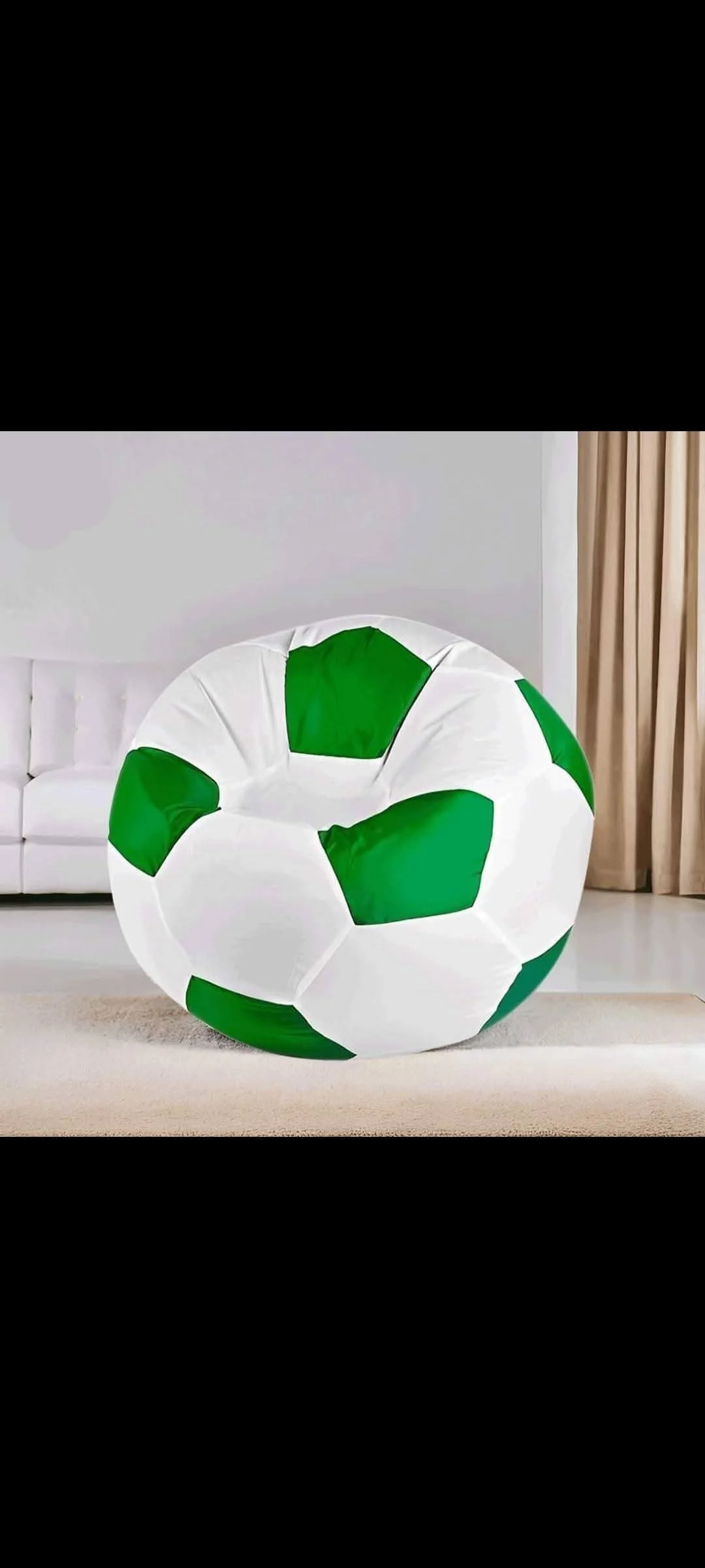 Soccer Ball Bean Bag Chair