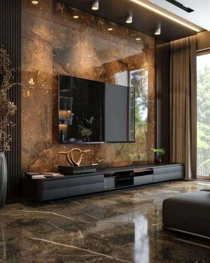 Luxury Marble Feature Wall