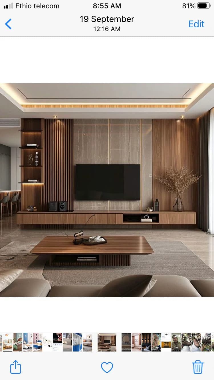 Modern Floating TV Unit