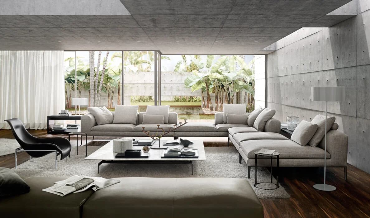 uxury Wide Seating Design